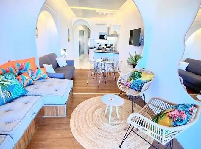 شقة Le Rocamare -superb-atypical Sea View-a.c-wifi