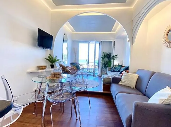 شقة Le Rocamare -superb-atypical Sea View-a.c-wifi